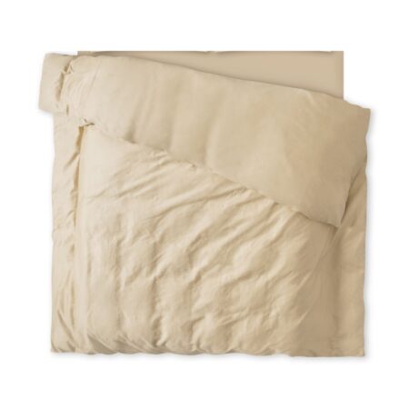 poszewka na kołdrę beżowa